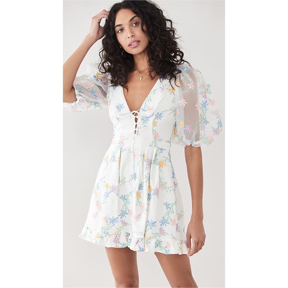Free People Majorie Mini Dress x For Love & Lemons